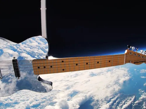 Un breton envoie sa guitare dans l'espace
